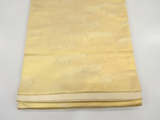  ヱ霞模様織り出し　全通袋帯